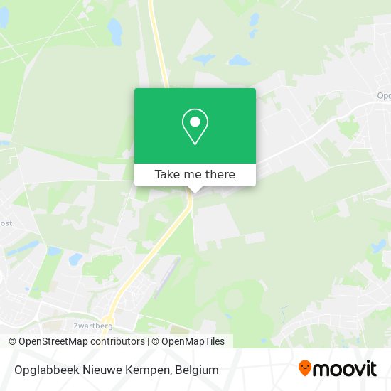 Opglabbeek Nieuwe Kempen map