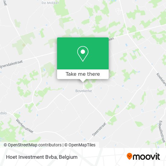 Hoet Investment Bvba map