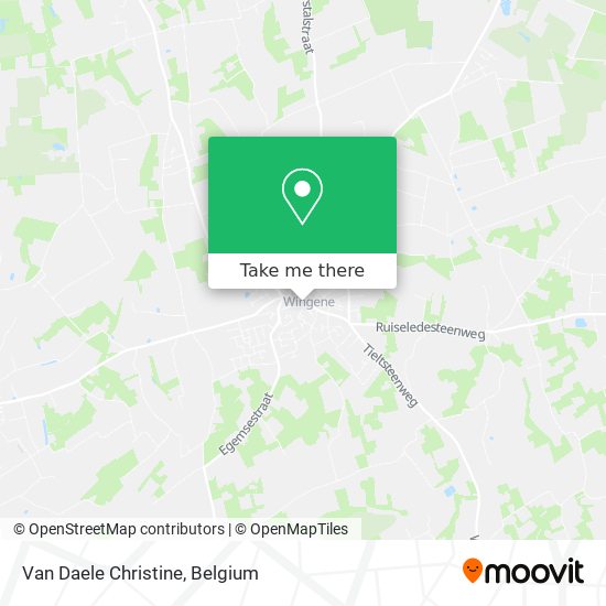 Van Daele Christine map