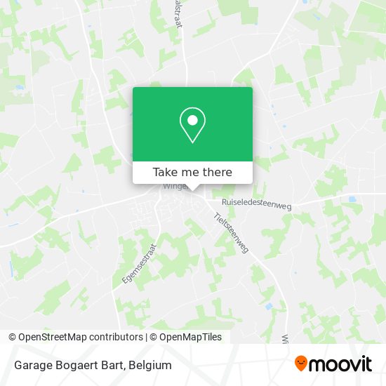 Garage Bogaert Bart map