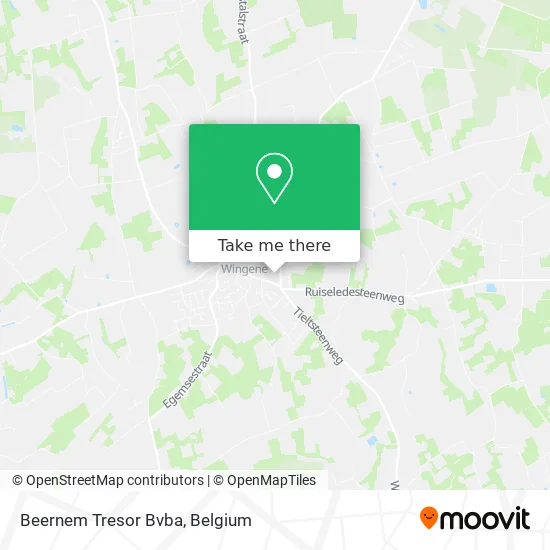 Beernem Tresor Bvba map