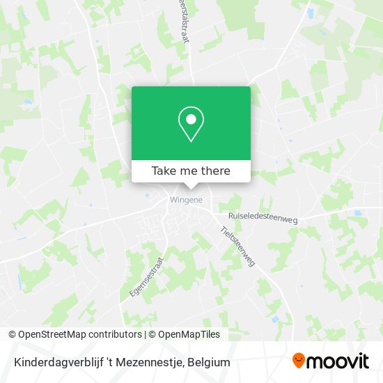 Kinderdagverblijf 't Mezennestje map