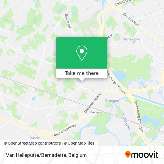 Van Helleputte/Bernadette map