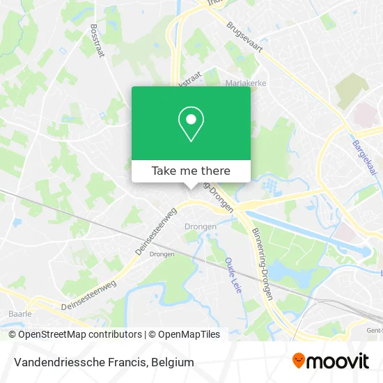 Vandendriessche Francis map
