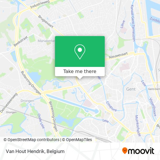 Van Hout Hendrik map