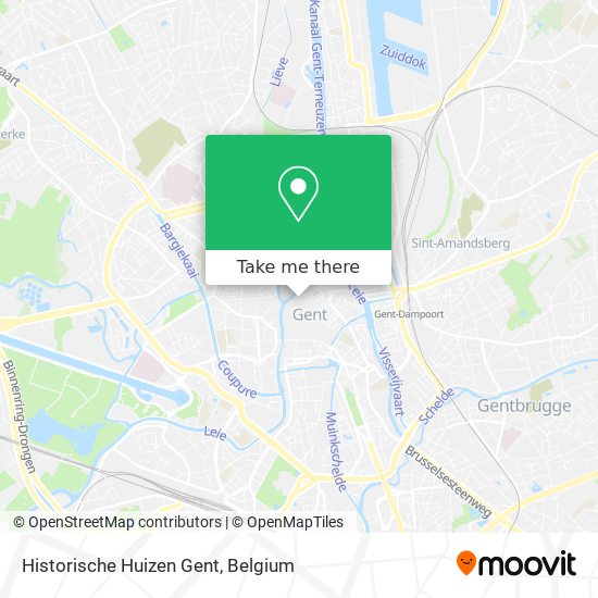 Historische Huizen Gent map