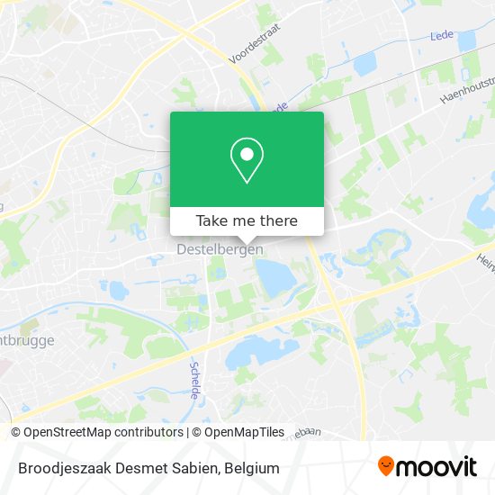 Broodjeszaak Desmet Sabien map