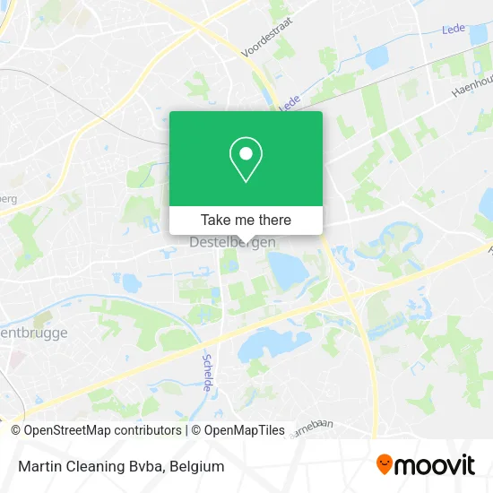 Martin Cleaning Bvba map