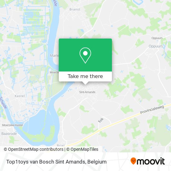 Top1toys van Bosch Sint Amands plan