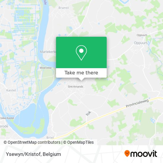 Ysewyn/Kristof map
