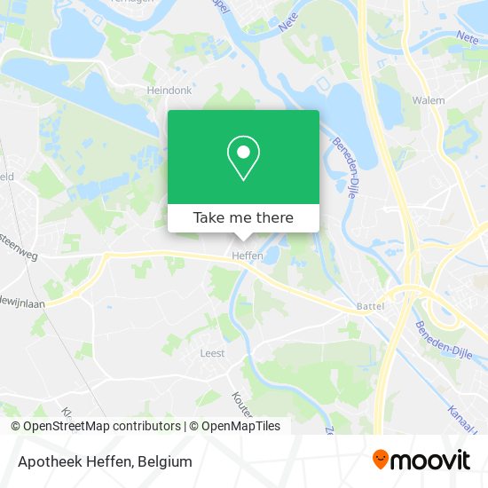 Apotheek Heffen map