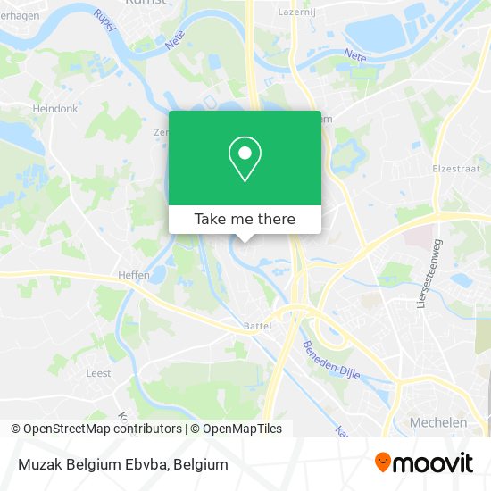 Muzak Belgium Ebvba plan