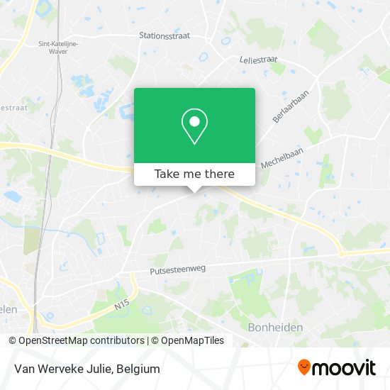 Van Werveke Julie map