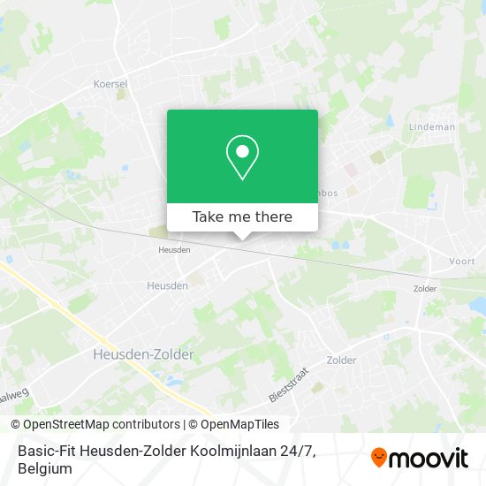 Basic-Fit Heusden-Zolder Koolmijnlaan 24 / 7 plan