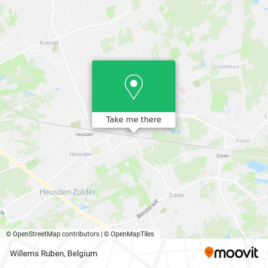 Willems Ruben map