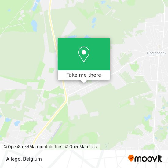 Allego map