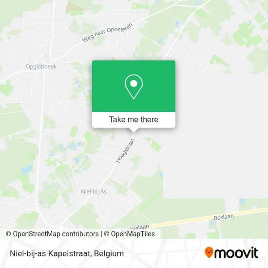Niel-bij-as Kapelstraat map