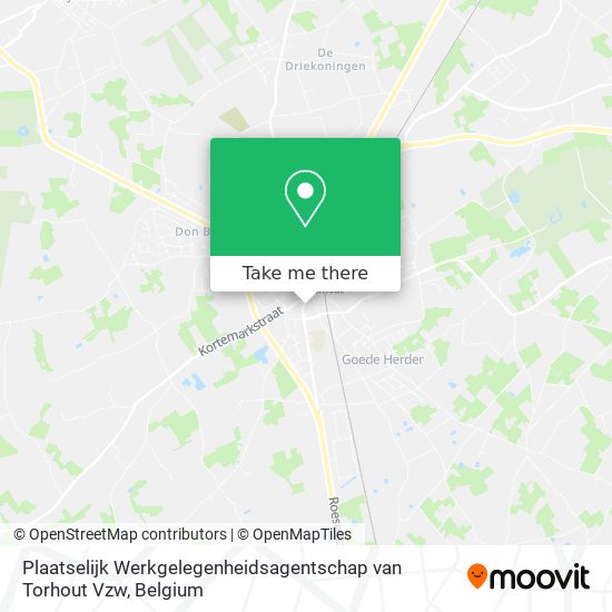 Plaatselijk Werkgelegenheidsagentschap van Torhout Vzw plan