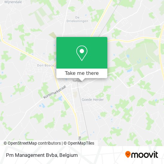 Pm Management Bvba map