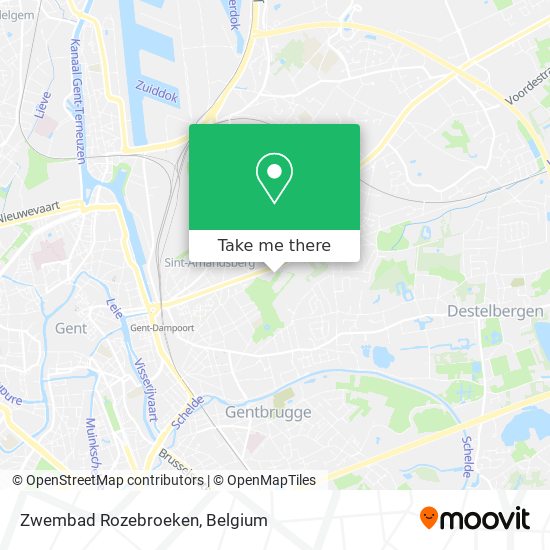 Zwembad Rozebroeken map