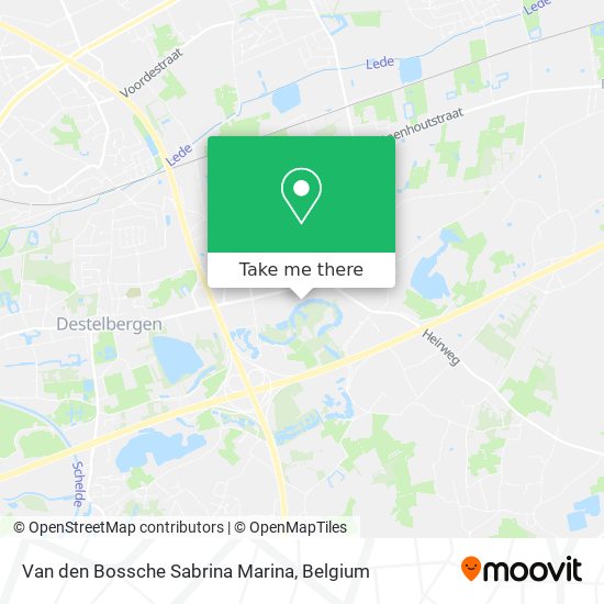 Van den Bossche Sabrina Marina map