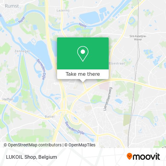LUKOIL Shop map