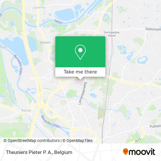 Theuniers Pieter P. A. plan