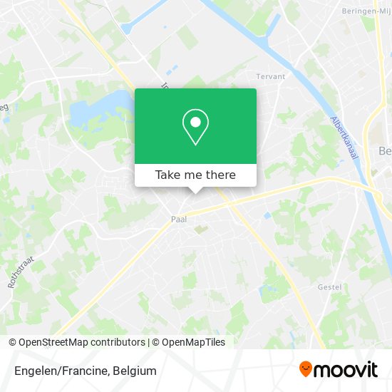 Engelen/Francine map