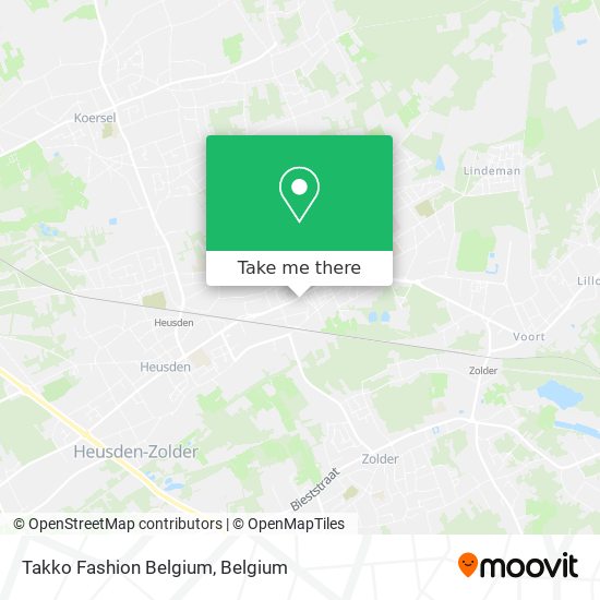 Takko Fashion Belgium plan