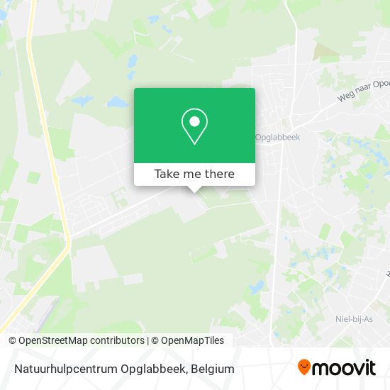 Natuurhulpcentrum Opglabbeek plan