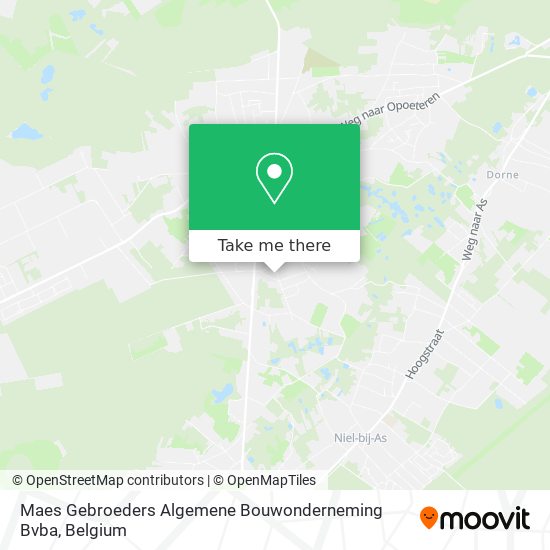 Maes Gebroeders Algemene Bouwonderneming Bvba map