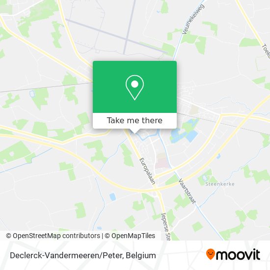 Declerck-Vandermeeren/Peter map