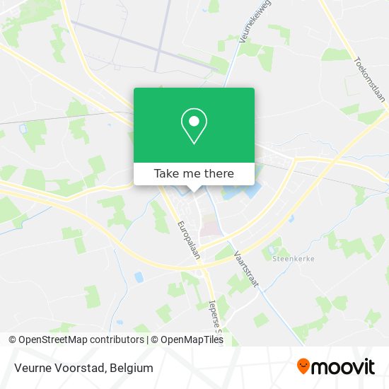 Veurne Voorstad map