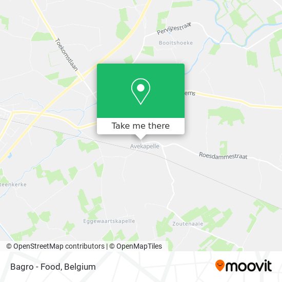 Bagro - Food map