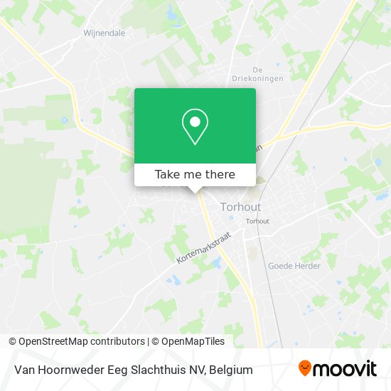 Van Hoornweder Eeg Slachthuis NV plan