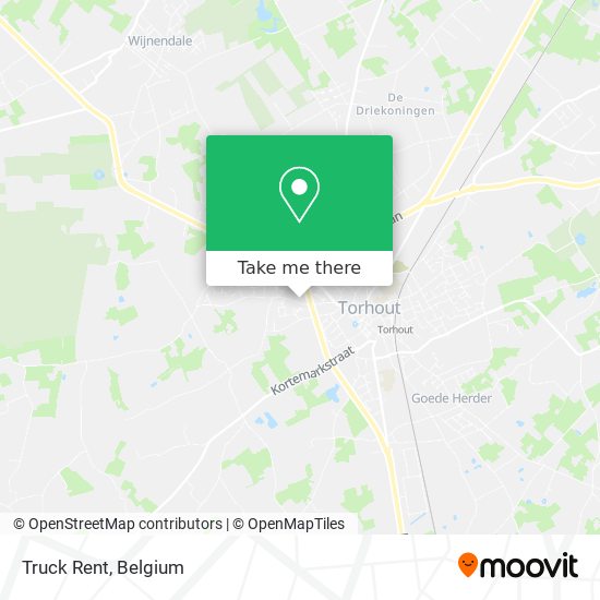 Truck Rent map