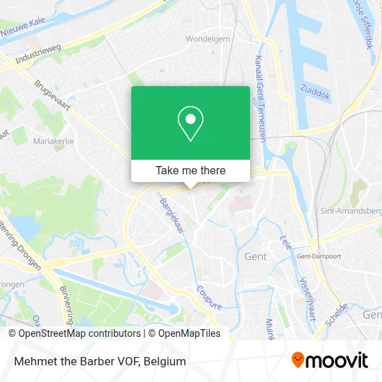 Mehmet the Barber VOF map