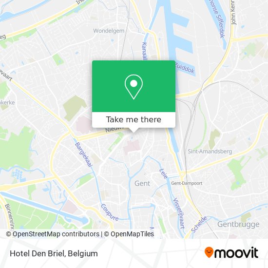 Hotel Den Briel map