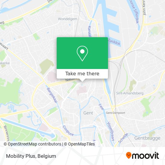 Mobility Plus map