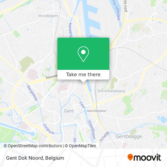 Gent Dok Noord plan
