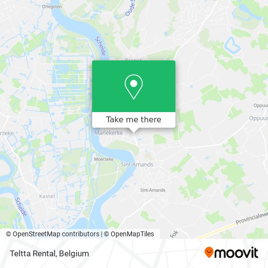 Teltta Rental map