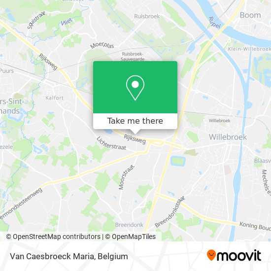 Van Caesbroeck Maria plan