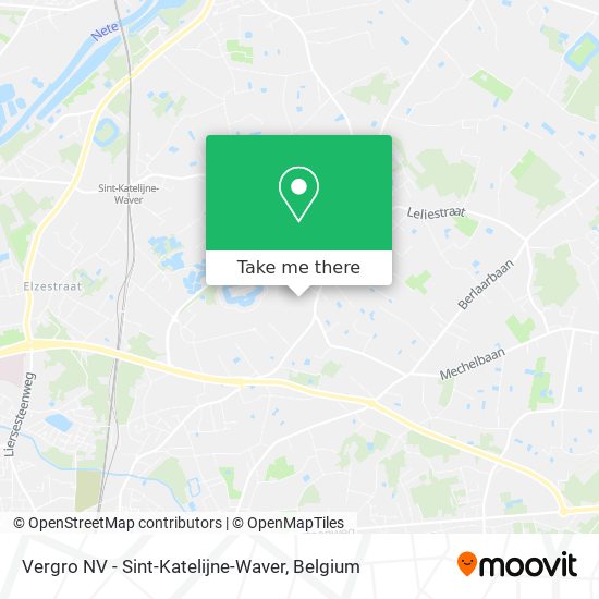 Vergro NV - Sint-Katelijne-Waver map