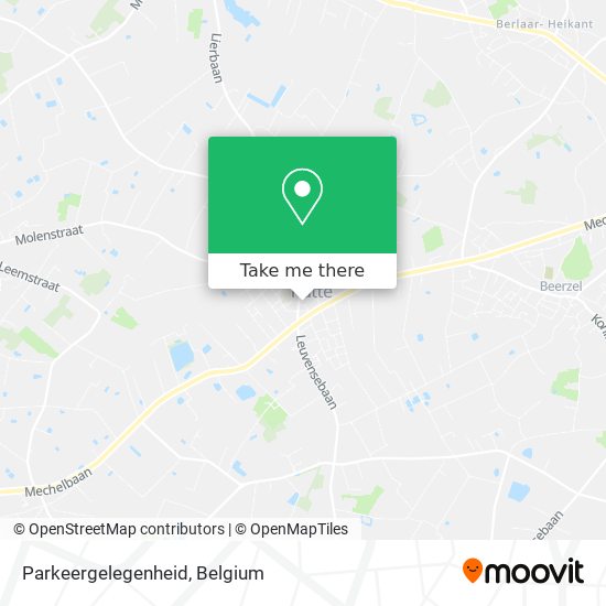 Parkeergelegenheid map