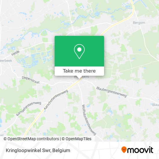 Kringloopwinkel Swr map