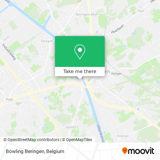 Bowling Beringen map