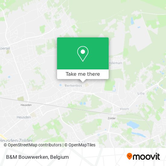 B&M Bouwwerken plan