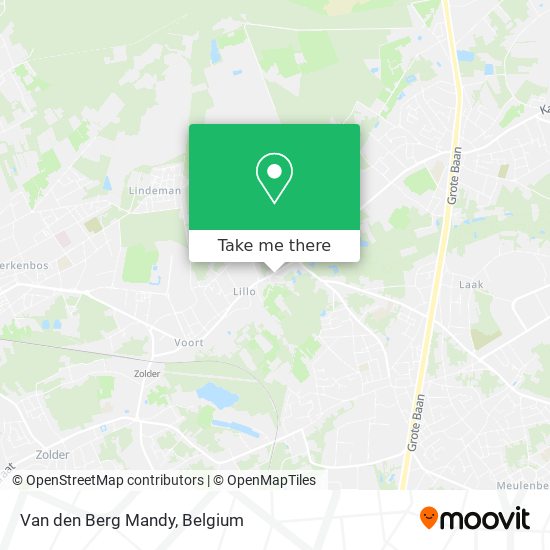 Van den Berg Mandy map