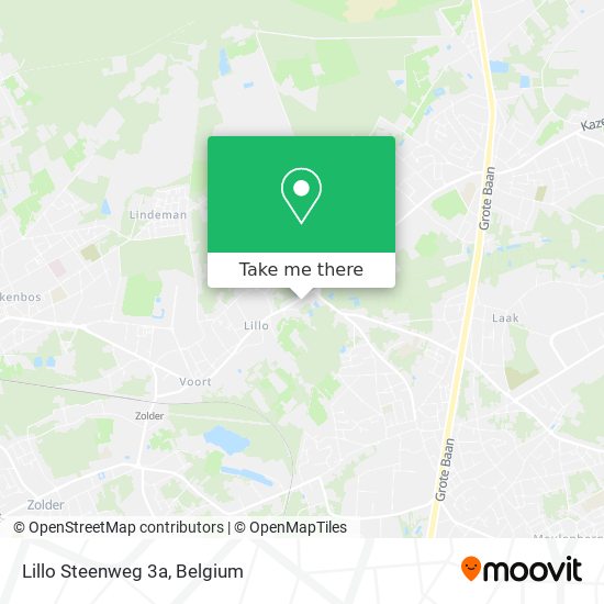 Lillo Steenweg 3a map