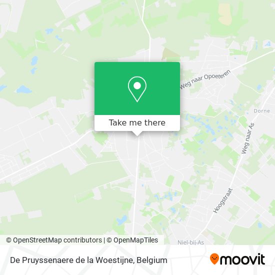 De Pruyssenaere de la Woestijne map